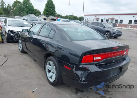 2011 Dodge Charger Police из США, поврежденный, VIN 2B3CL1CG8BH556575